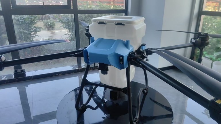 Ampliar 'Dron Agrícola Fumigación Wally UAV DF55'